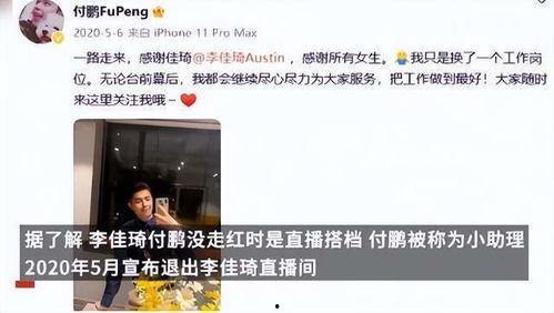 付鹏爆料李佳琦视频,揭秘网红直播背后的秘密 第3张 付鹏爆料李佳琦视频,揭秘网红直播背后的秘密 第3张